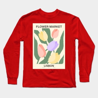 flower market Long Sleeve T-Shirt